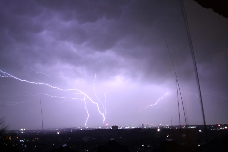 Lightning Bolts in Johannesburg, South Africa