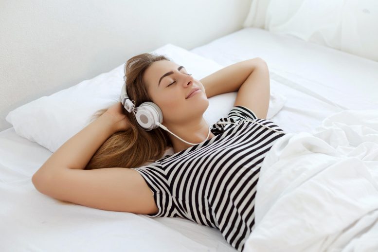Listening to Music in Bed