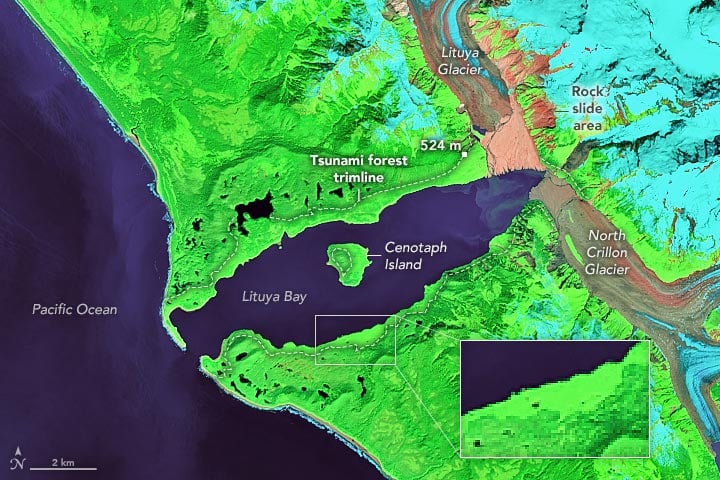 Lituya Bay Annotated