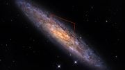 Location of Magnetar in Galaxy NGC 253