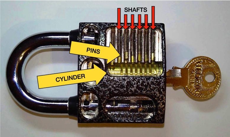 Lock Parts Pins Cylinder