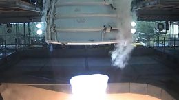 Long Duration Hot Fire of RS-25 Certification Engine