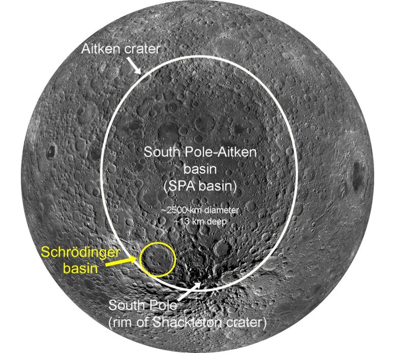 Lunar Basin Map