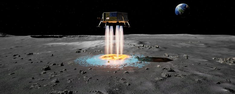 Lunar Lander FAST Landing Pad Deposition Technology