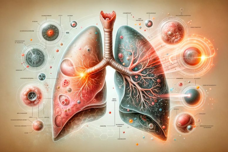 Lung Cancer Treatment Concept