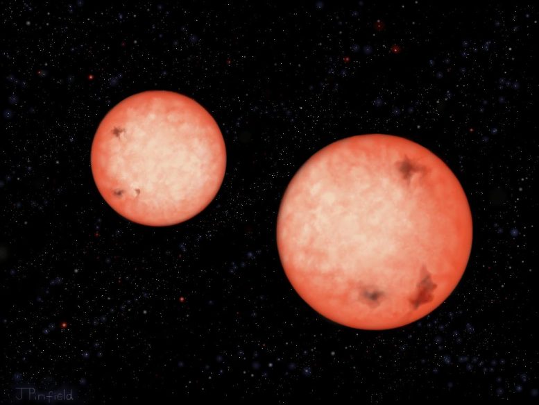 M4 Type Red Dwarfs Orbit Each Other