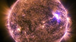 M7.9-Class Solar Flare Seen by Solar Dynamics Observatory