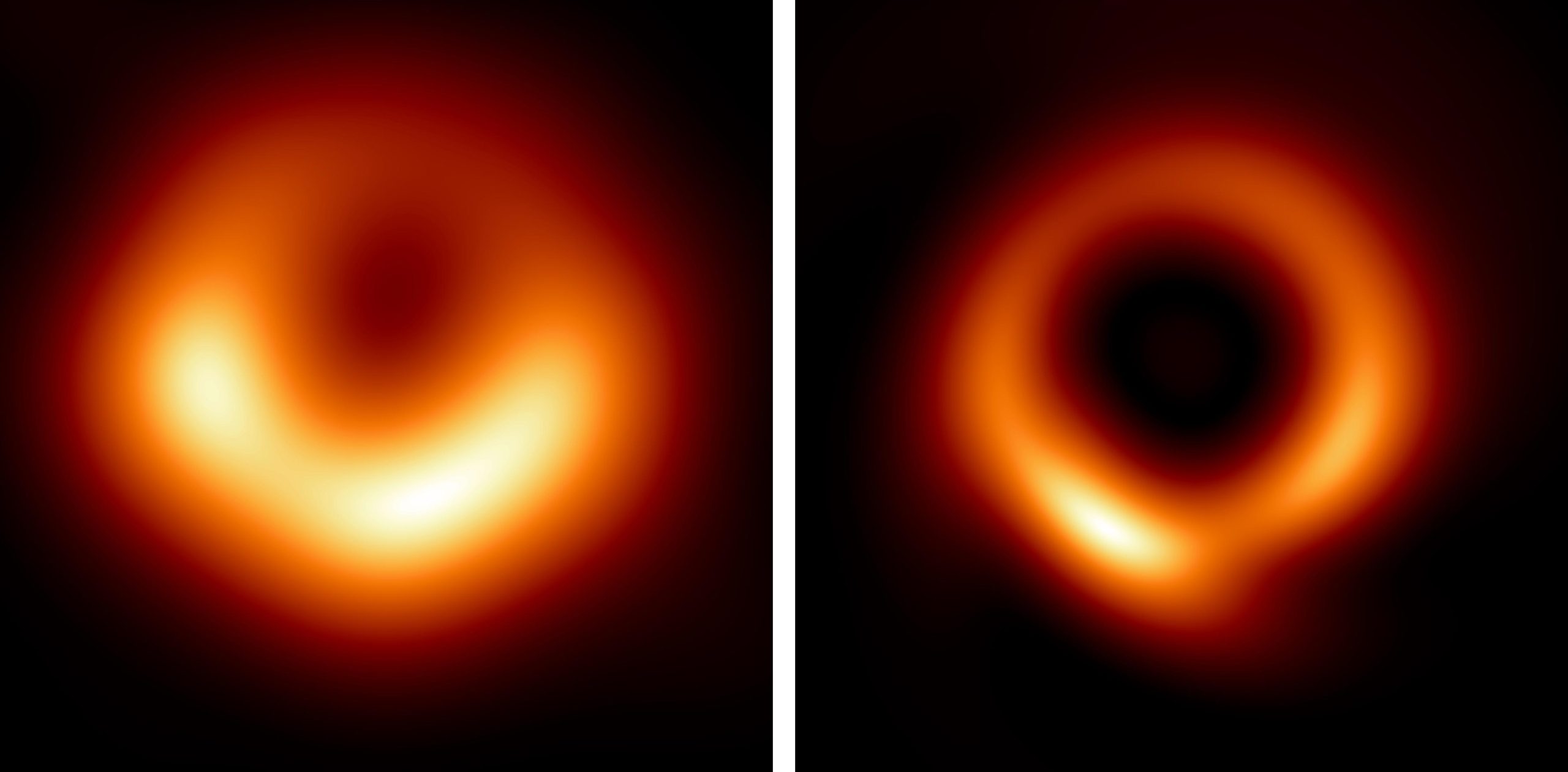 Künstliche Intelligenz offenbart eine atemberaubende, hochauflösende Ansicht des supermassereichen Schwarzen Lochs von M87