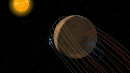 MAVEN Mission Finds Mars Has a Twisted Tail