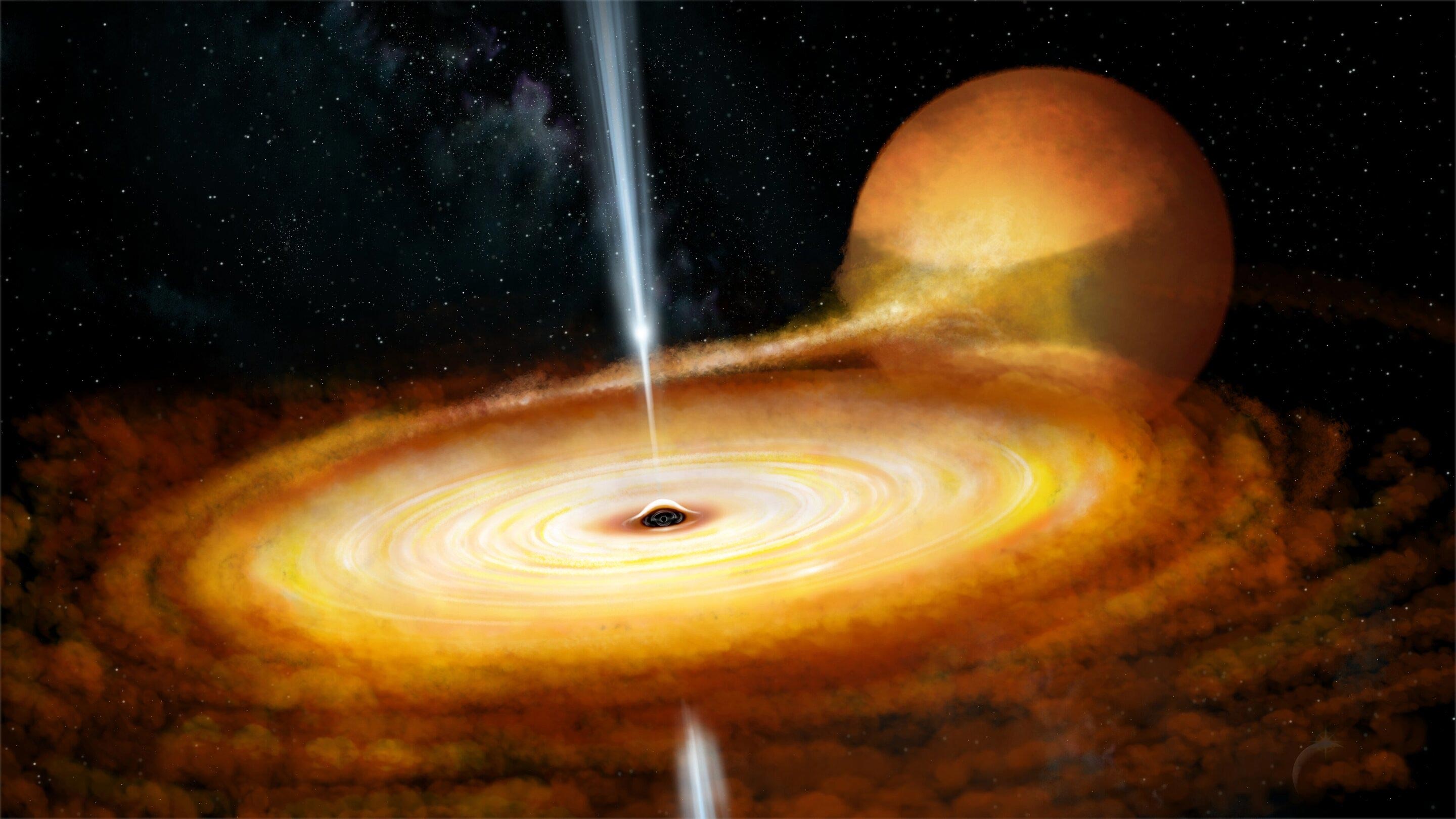 State-of-the-Art Cameras Reveal Violent Flaring at the Heart of a Black Hole System [Video]