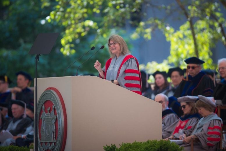 MIT 2023 Commencement President Sally Kornbluth