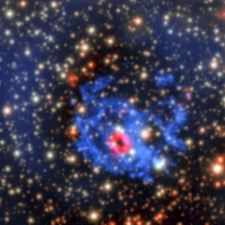 MUSE View of a Hidden Neutron Star