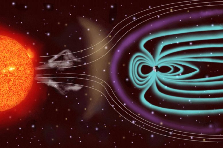 Magnetic Cloud of Plasma Solar Wind