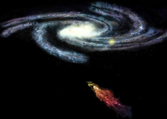 Magnetic Field Will Protect Giant Gas Cloud during Collision with Milky Way