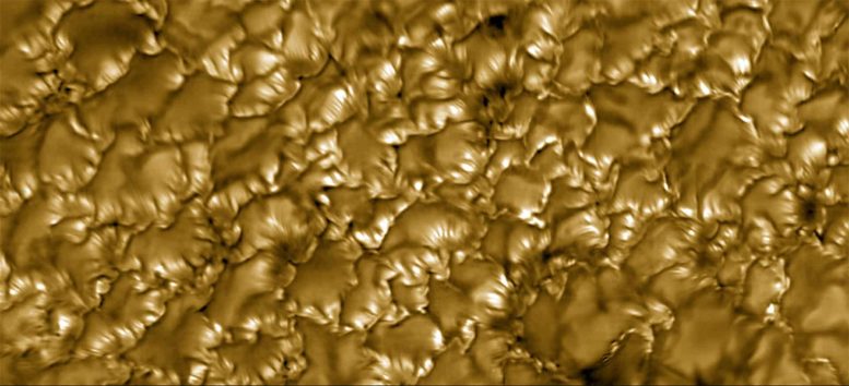 Magnetic Solar Striations