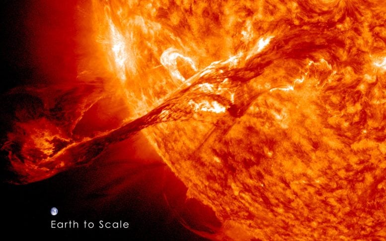 Magnificent Coronal Mass Ejection CME