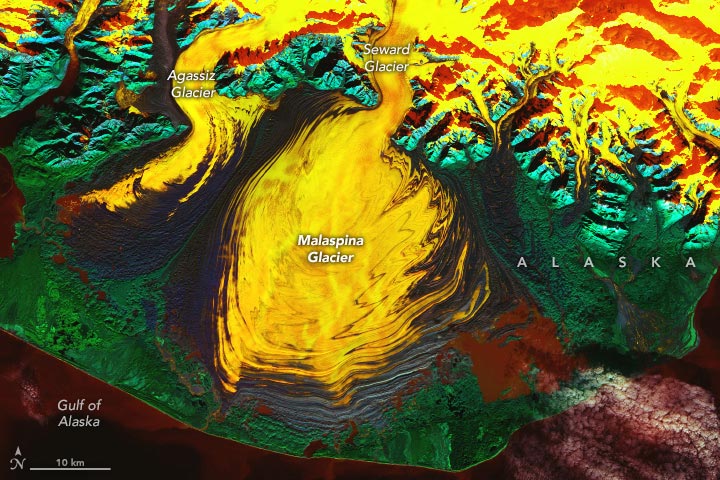 Malaspina Glacier 2023 Annotated