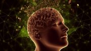 Man Brain Technology Pixelated Mental Health Cognition Problems