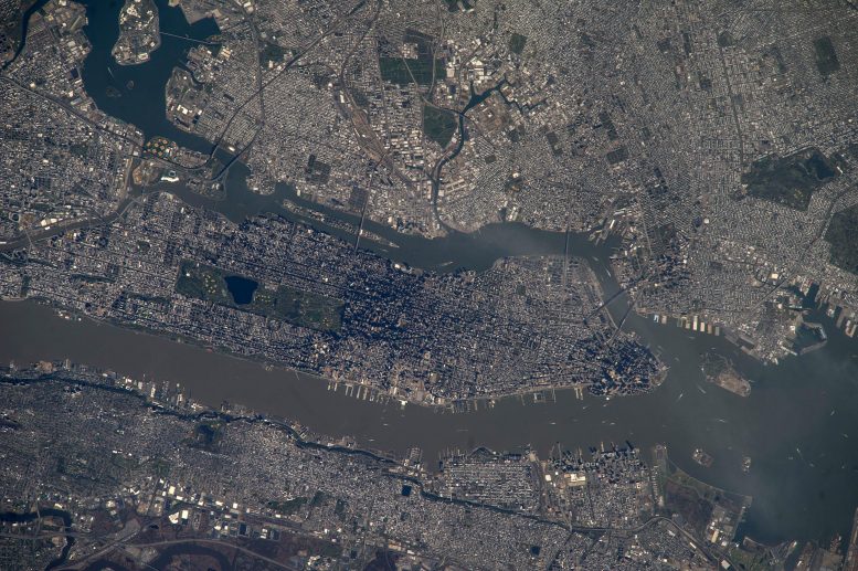 Manhattan From Space