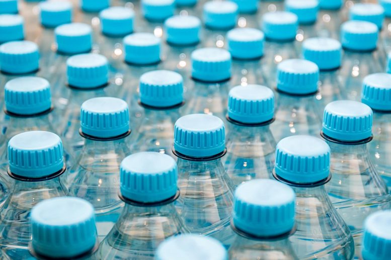 Many Plastic Water Bottles