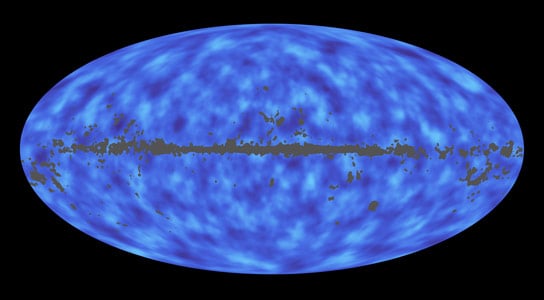 Map Between Earth and the Edge of the Observable Universe