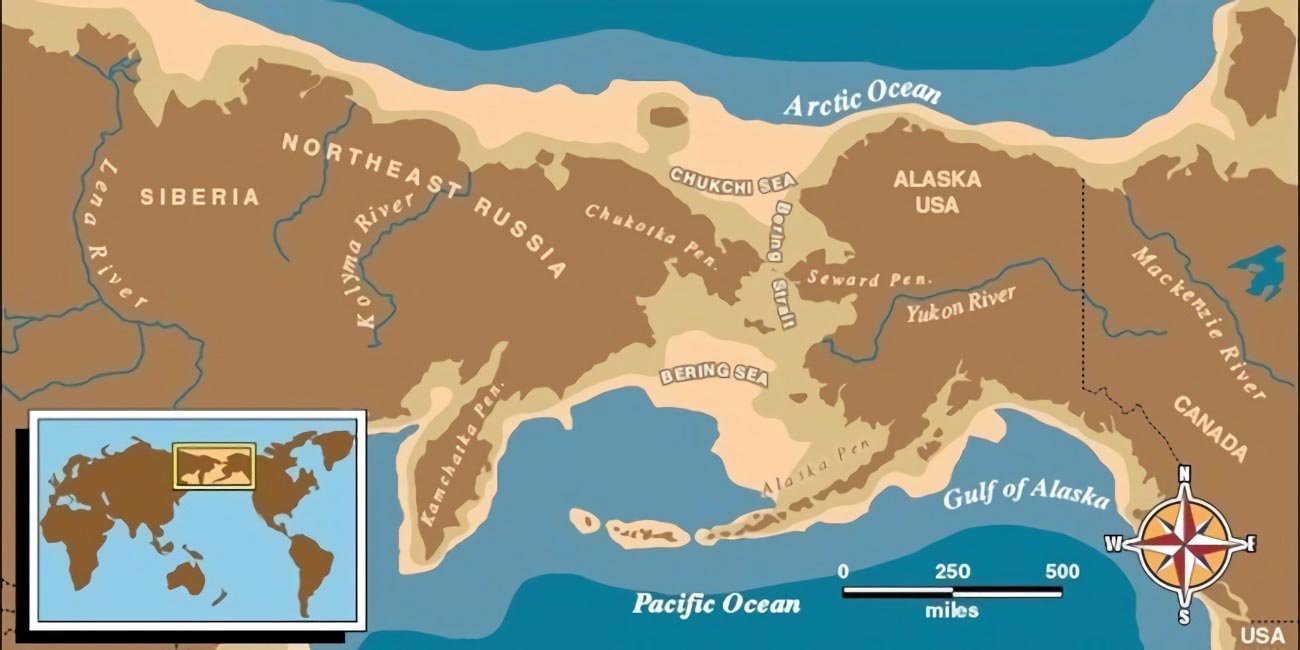 Map of Inferred Sea Level During Last Glacial