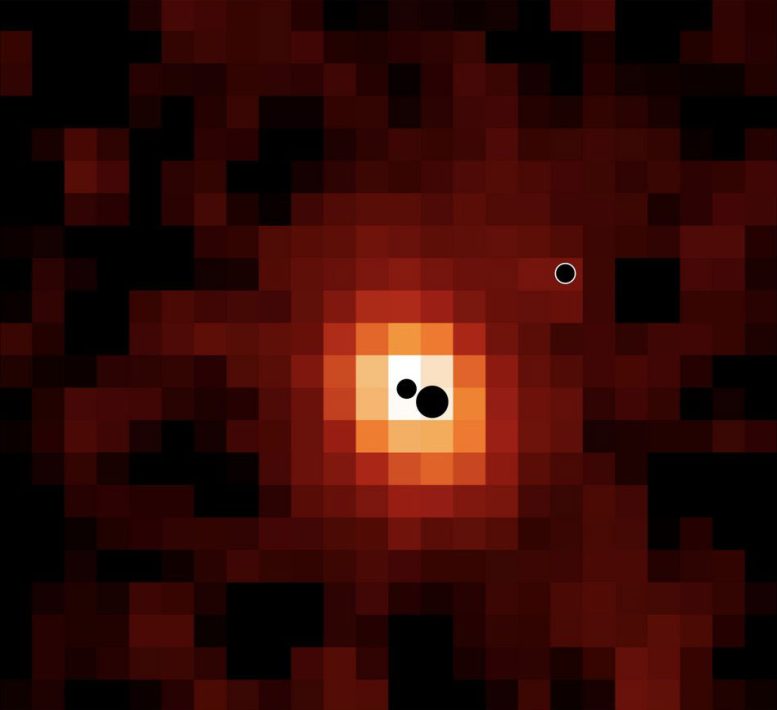 Map of the Distant Galaxy J0148 4214 in Ionised Hydrogen