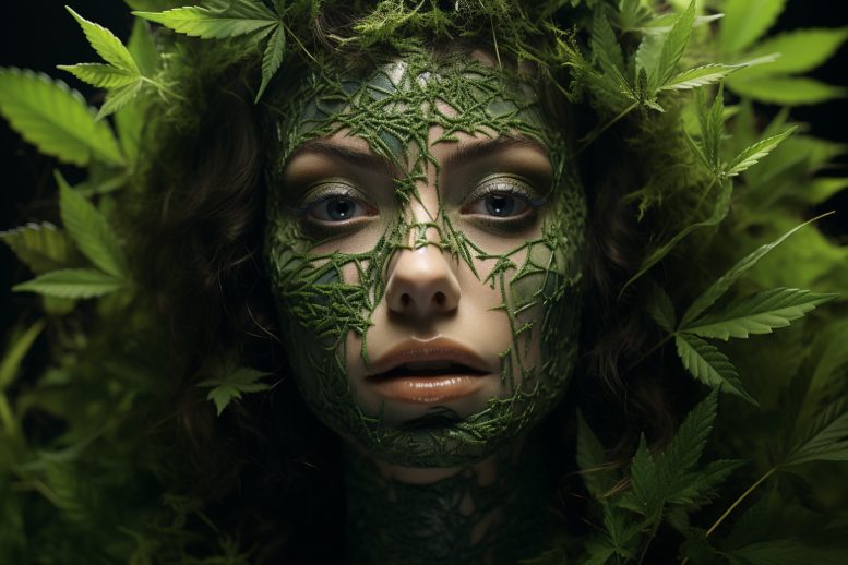 Marijuana Body Effects Art Concept