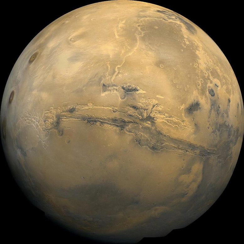 Mars Captured by Viking 1 Probe
