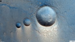 Mars Crater Trio