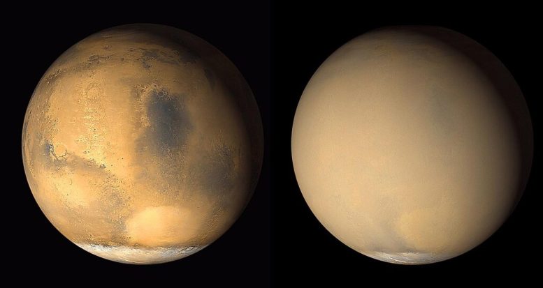 Mars Dust Storm 2021