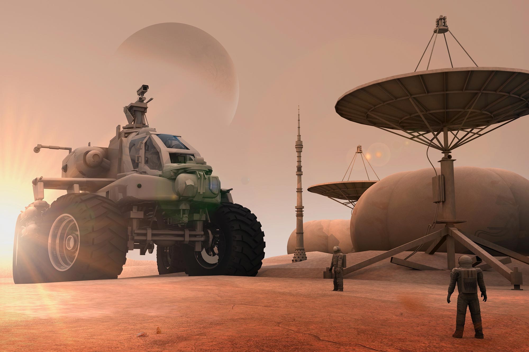Using Microbes To Make Martian Rocket BioFuel on Mars