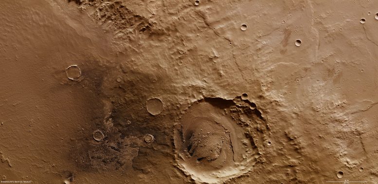 ESA’s Mars Express Views Schiaparelli Basin