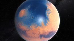 Mars Four Billion Years Ago Artist’s Impression