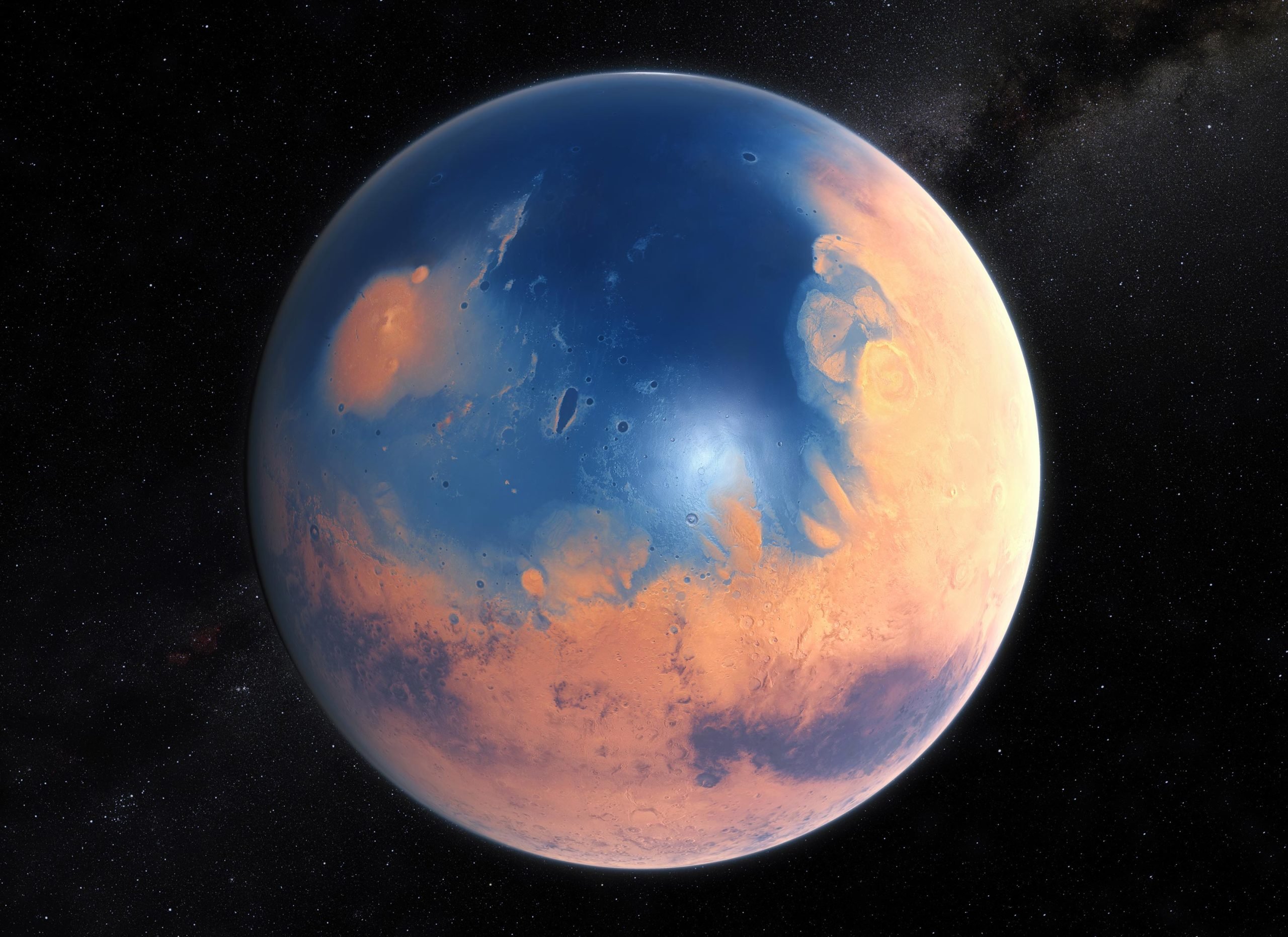 Nieuw onderzoek geeft aan dat Mars ooit in staat was om leven te ondersteunen