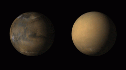 Mars Global Dust Storm Animation