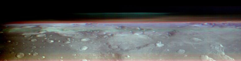 Mars Horizon NASA Odyssey Orbiter THEMIS Camera