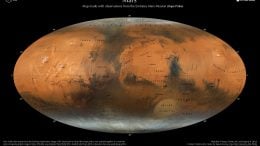 Mars Map UAE Hope Probe
