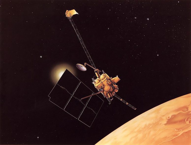 Mars Observer Illustration