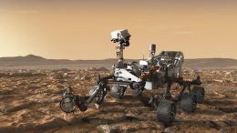 Mars Perseverance Rover Collecting Bedrock Sample