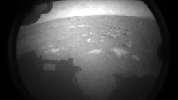 Mars Perseverance Rover First Image
