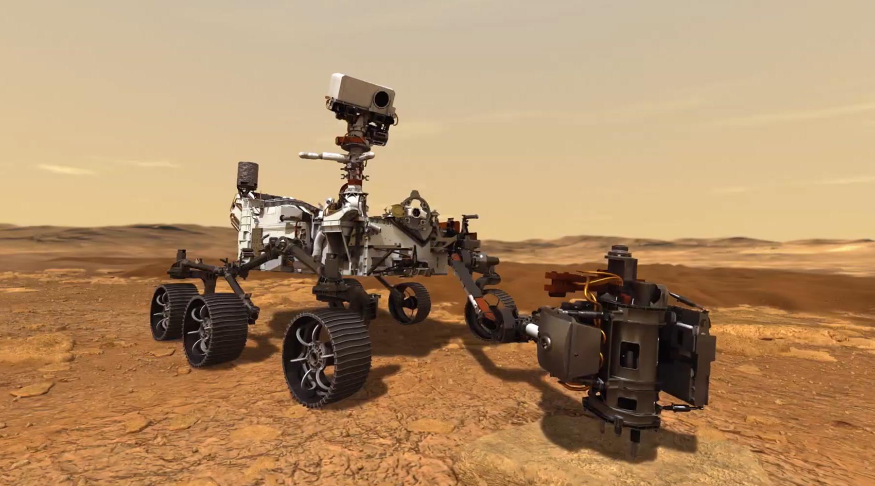 최신 과학 임무에서 NASA의 주요 화성 샘플의 인내 결과