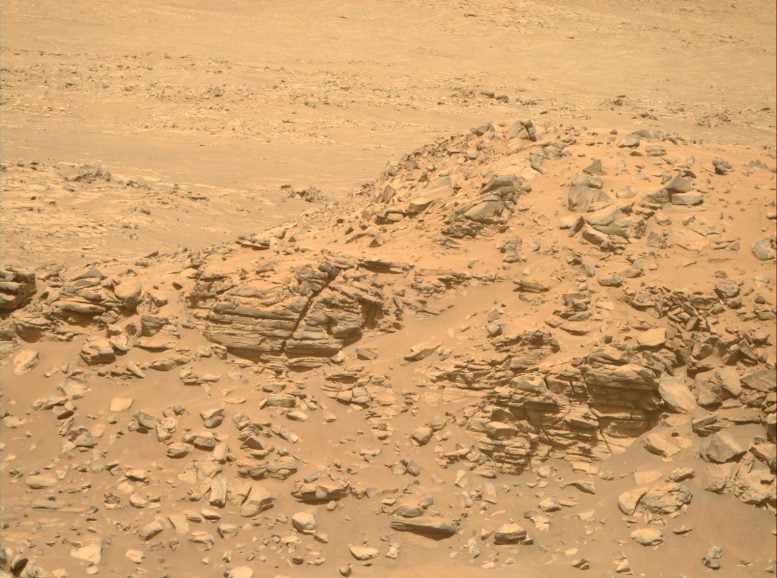 المريخ المثابرة سول 1045