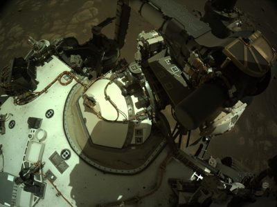 Docking the Robotic Arm on NASA's Mars Perseverance Rover