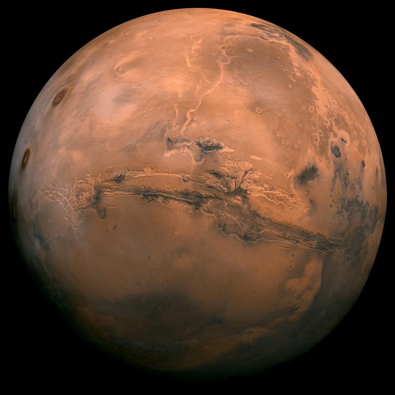 Mars Planet Globe