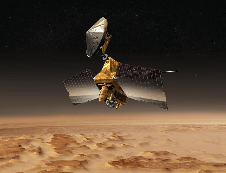 Mars Reconnaissance Orbiter Over Nilosyrtis