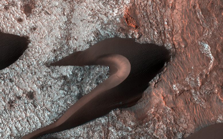 Mars Reconnaissance Orbiter Views Martian Sand Dunes