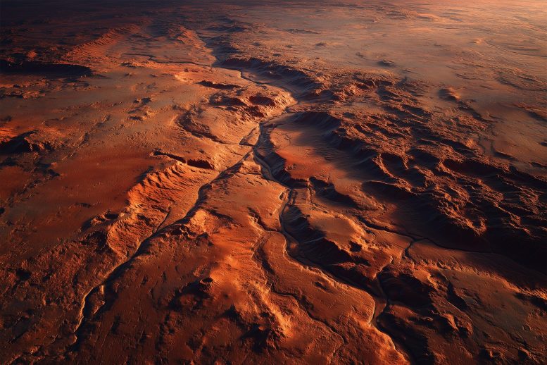 Mars Riverbeds Concept