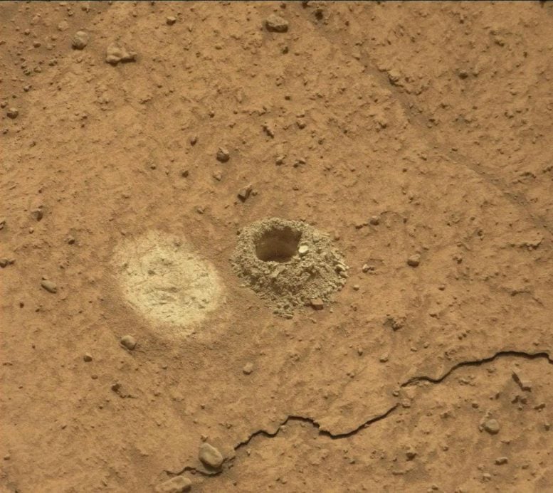 Mars Rover Curiosity Sol 4219