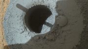Mars Rover Drills at Telegraph Peak